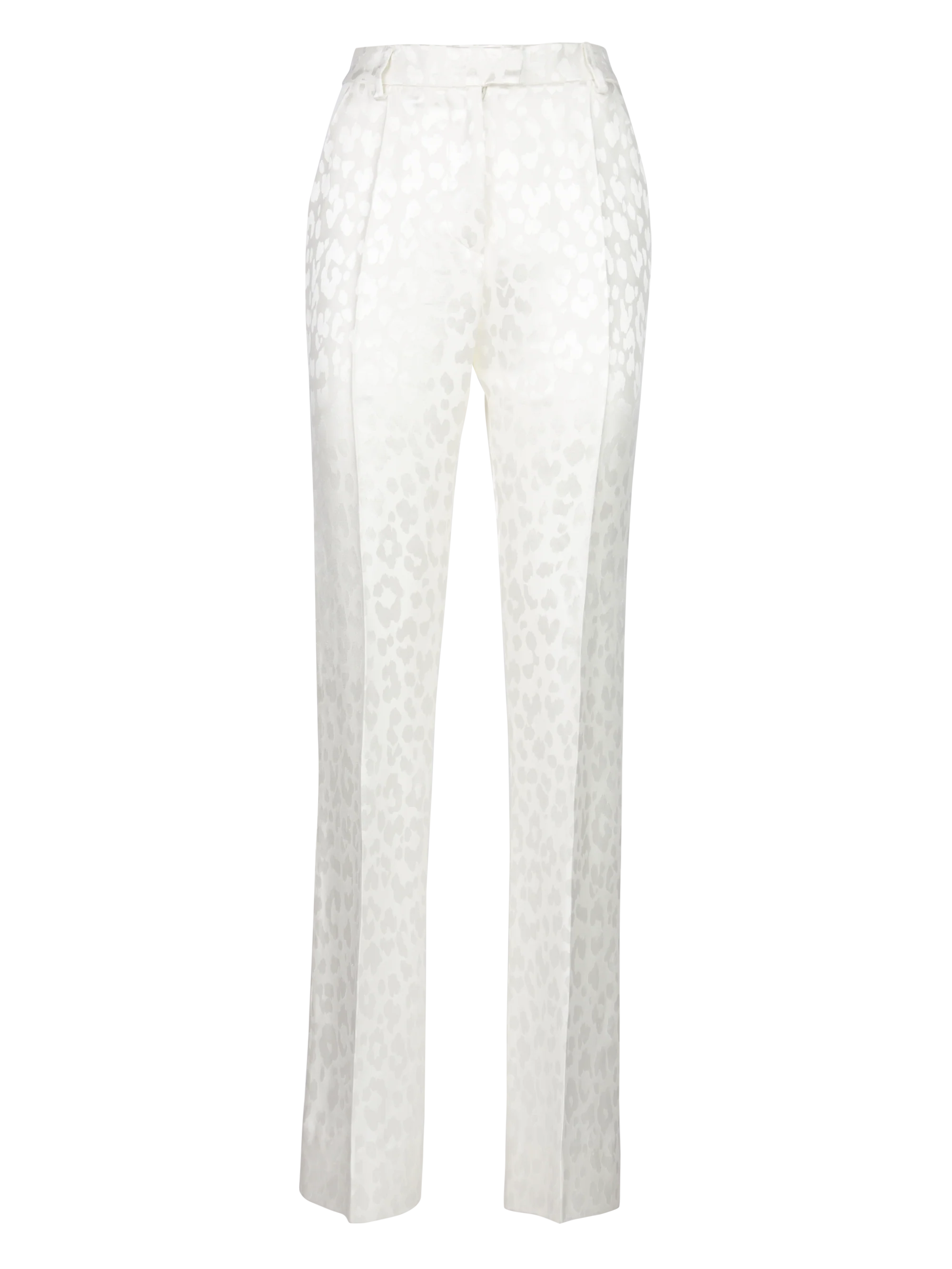 ANIMALIER FLARE TROUSERS - Image 4