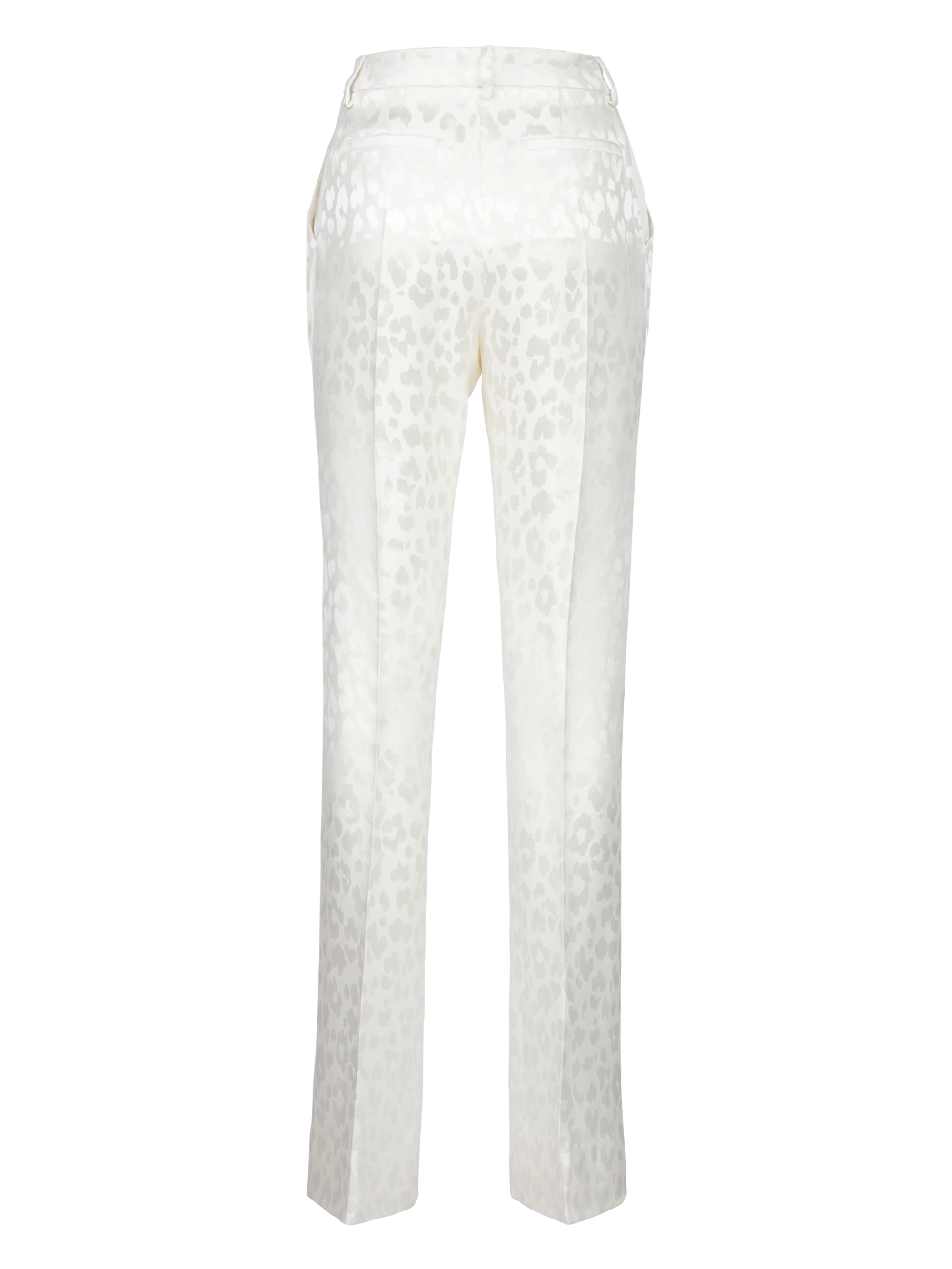 ANIMALIER FLARE TROUSERS - Image 5