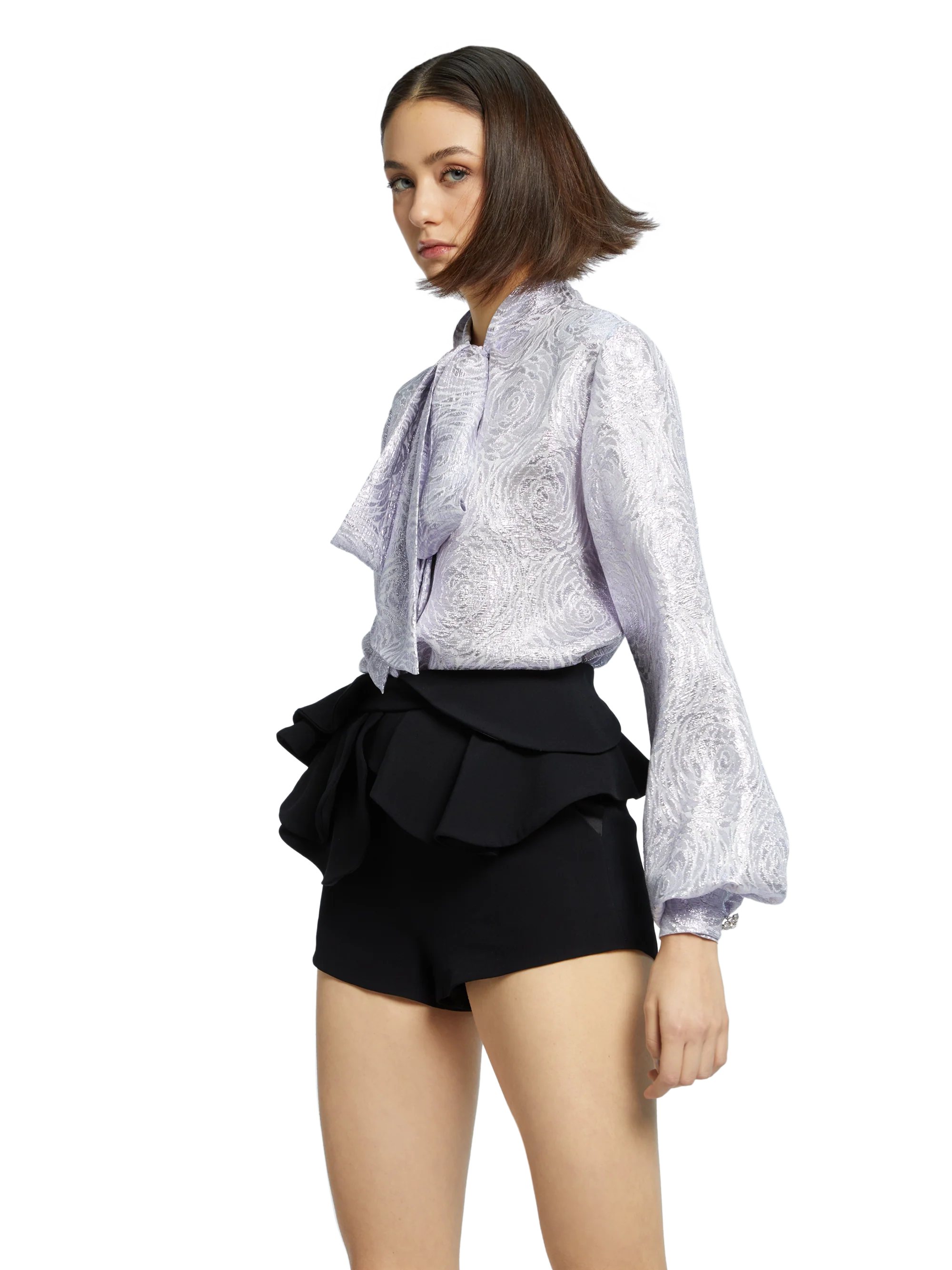 BLOUSE WITH BOW - Image 6