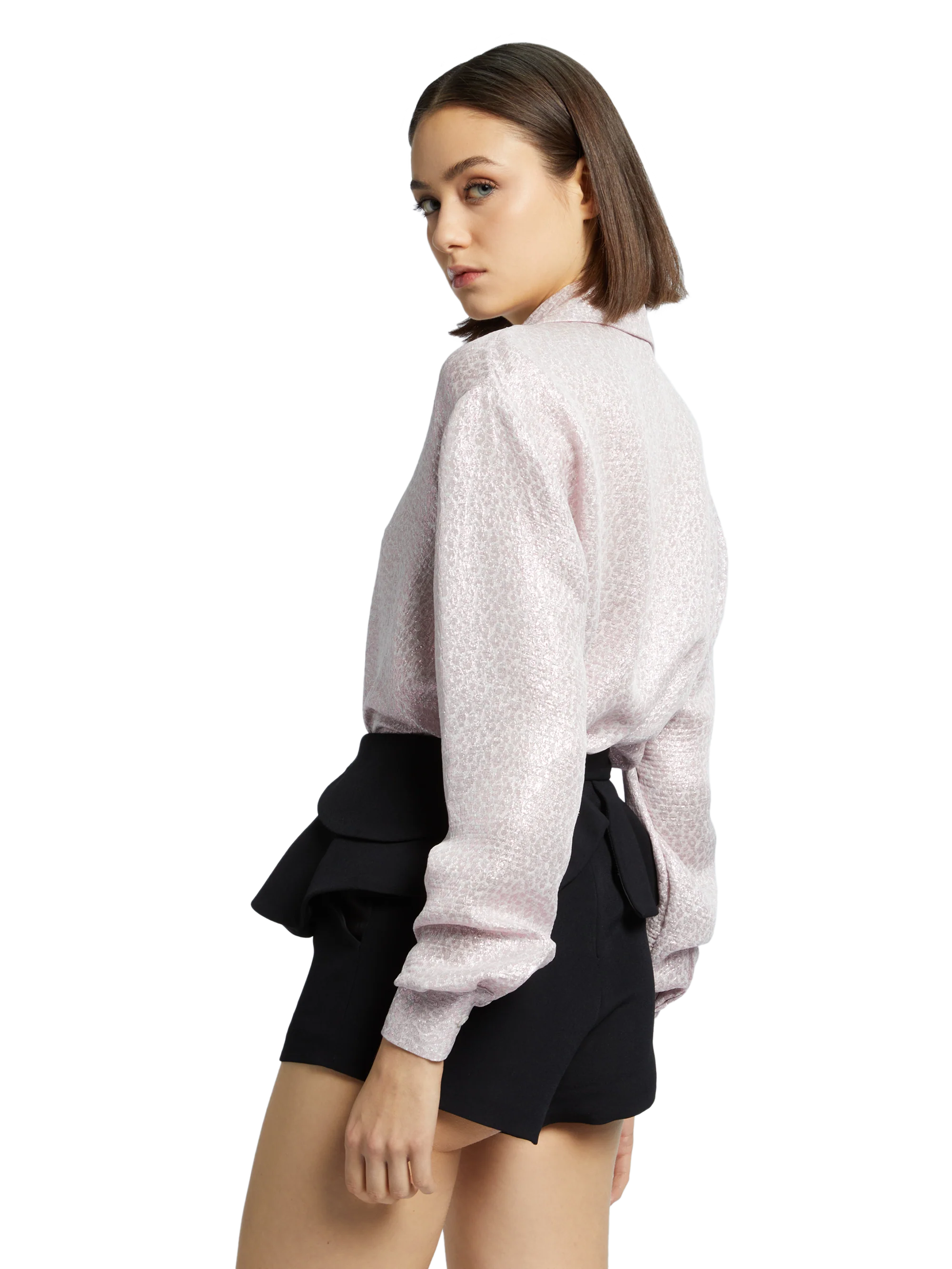 BOXY SHIRT ANIMALIER LUREX - Image 5