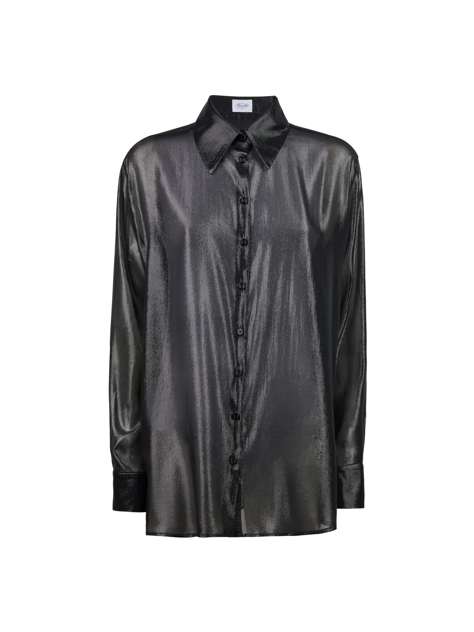 BOXY SHIRT CHIFFON LUREX - Image 3