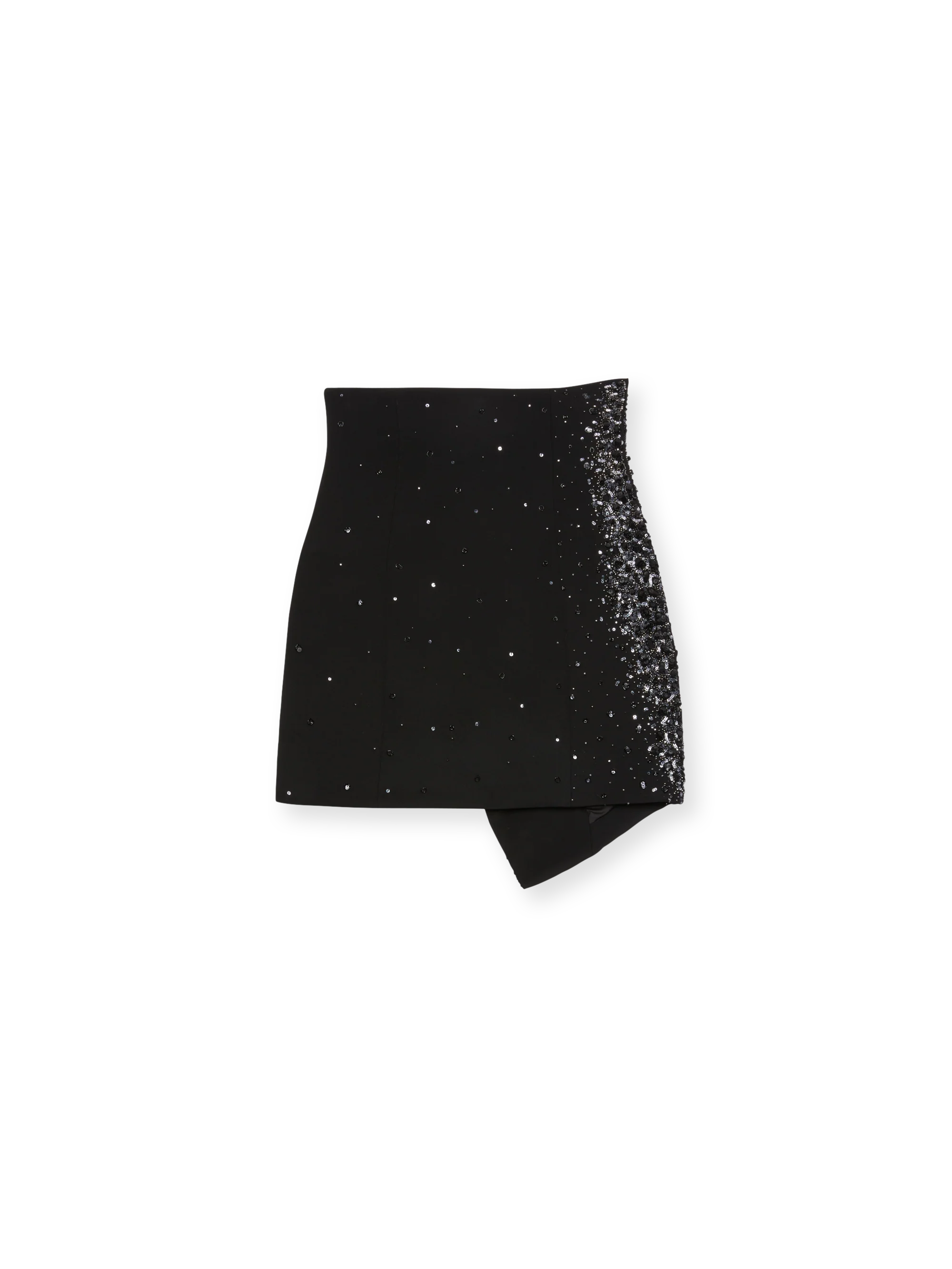High waist mini skirt with hand embroidery - Image 6