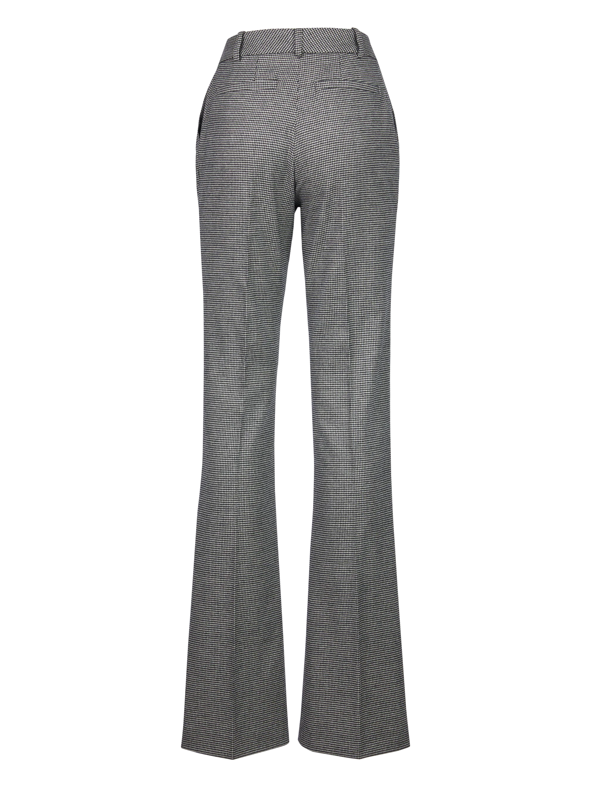PIED DE POULE FLARE PANTS - Image 4
