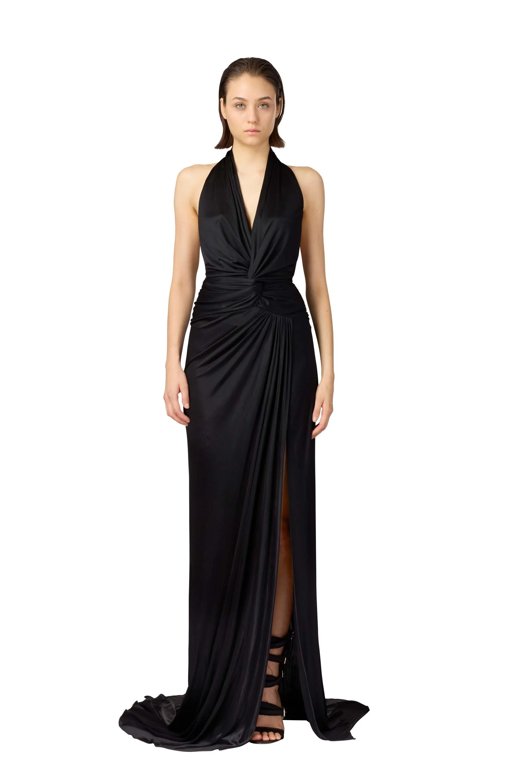 LONG JERSEY DRESS - Image 3