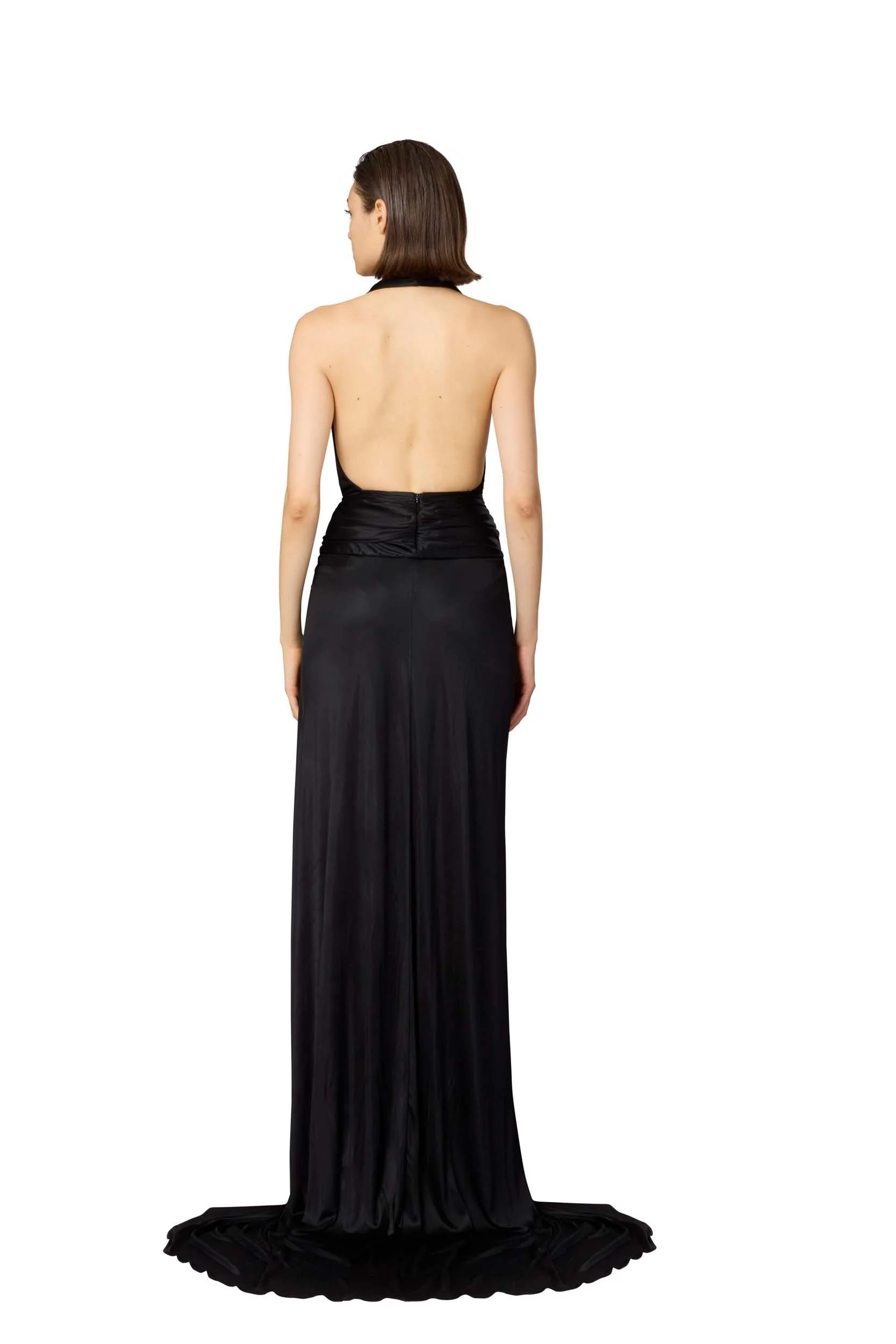 LONG JERSEY DRESS - Image 4