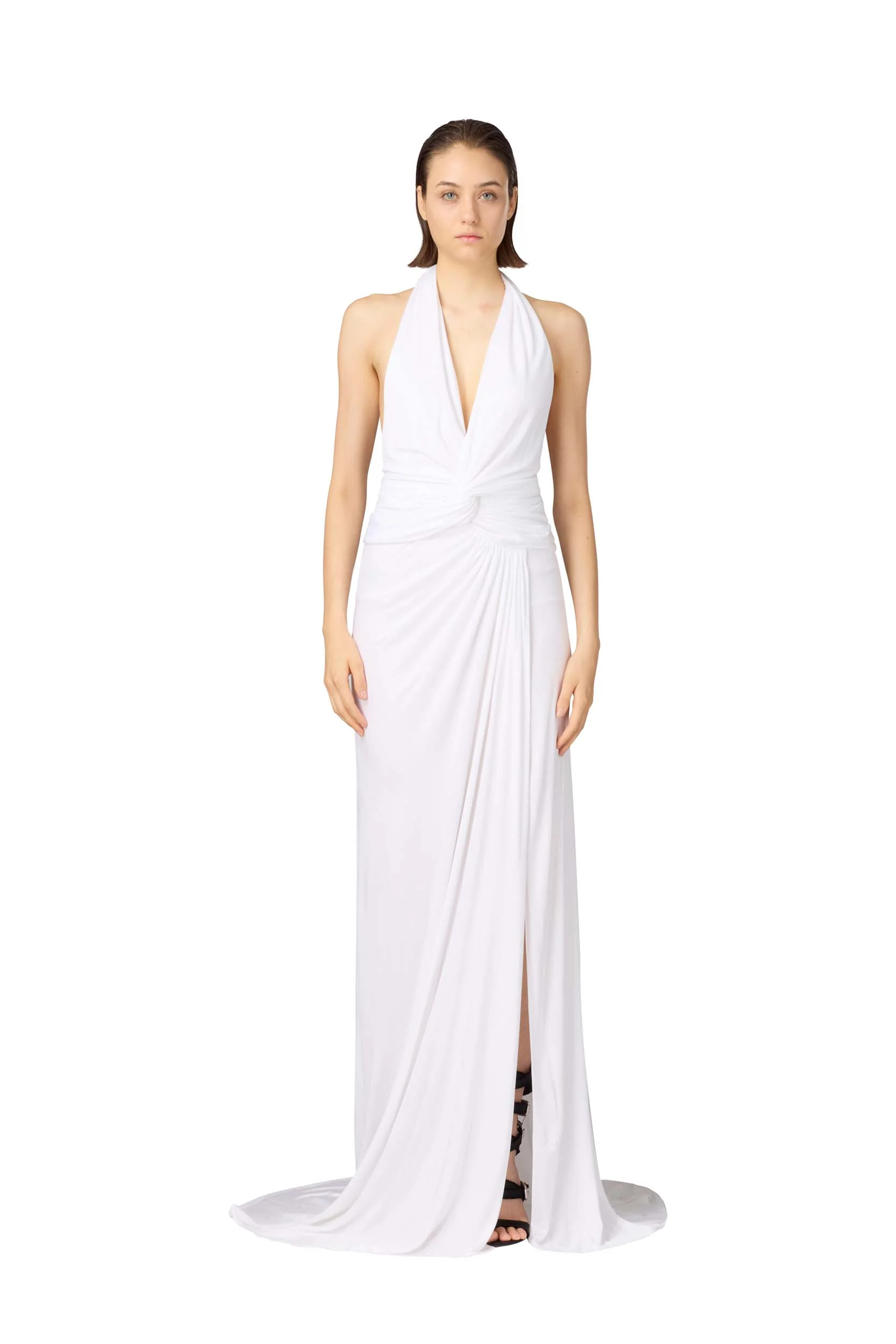 LONG JERSEY DRESS - Image 3
