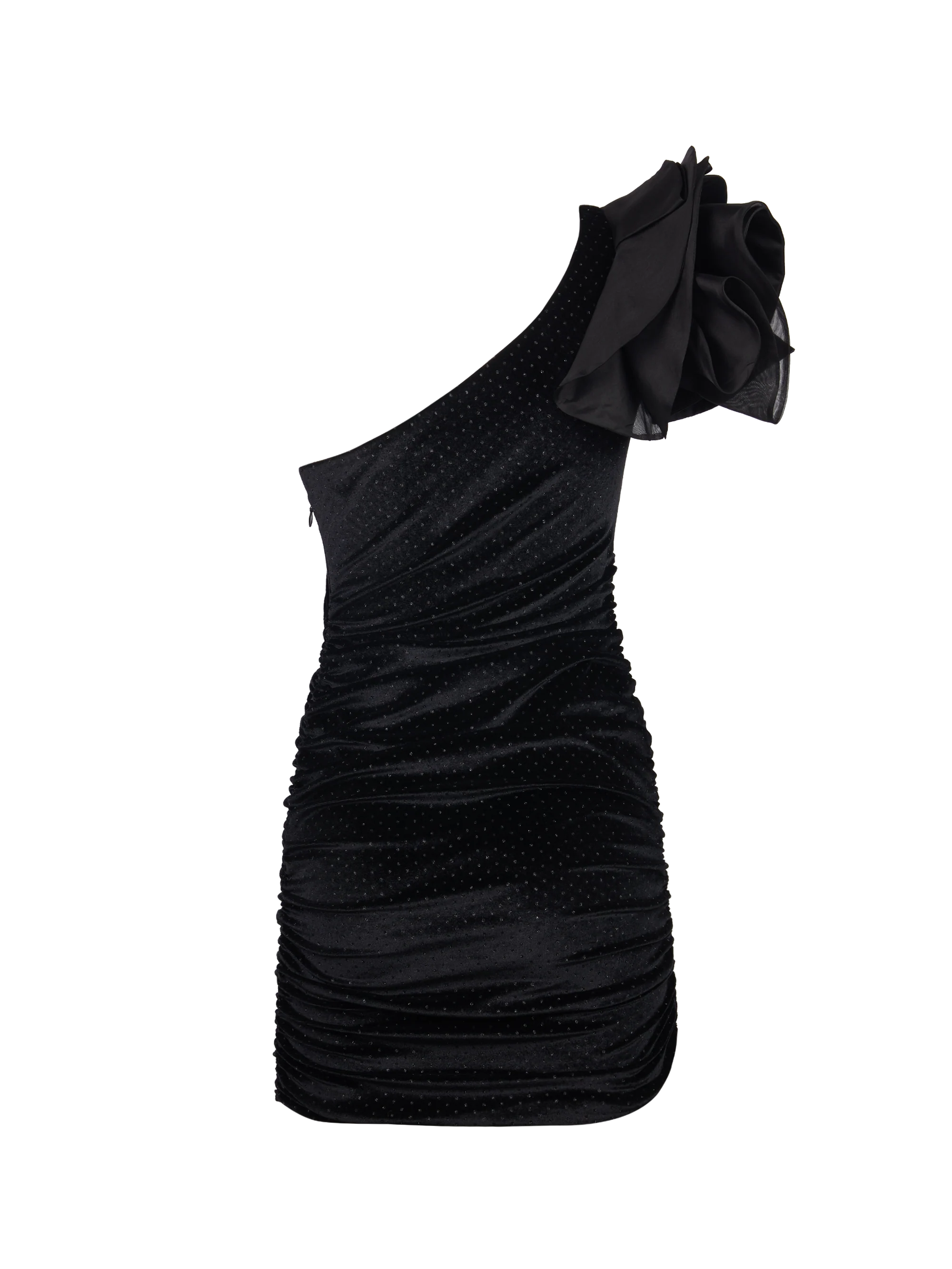 MINI DRESS IN PLUMETIS GLITTER CHENILLE - Image 4