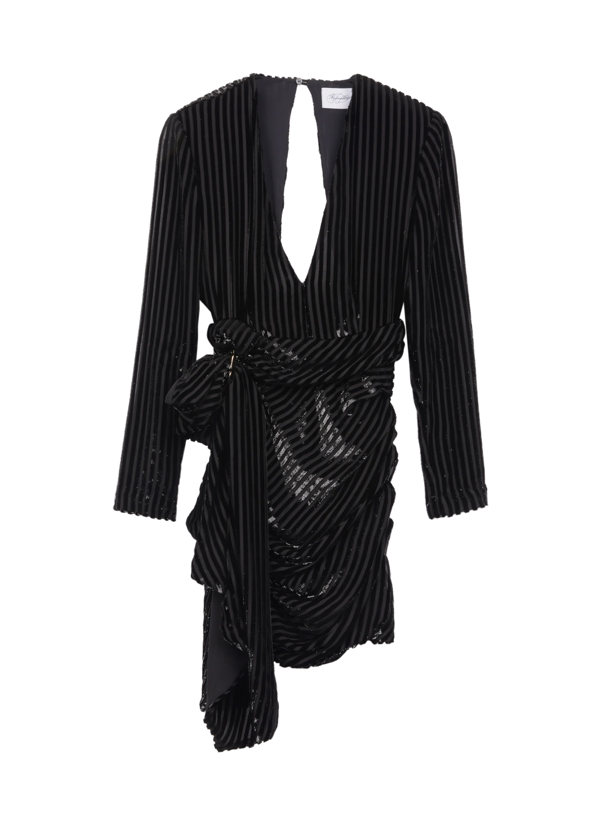 MINI DRESS WITH BOW - Image 3
