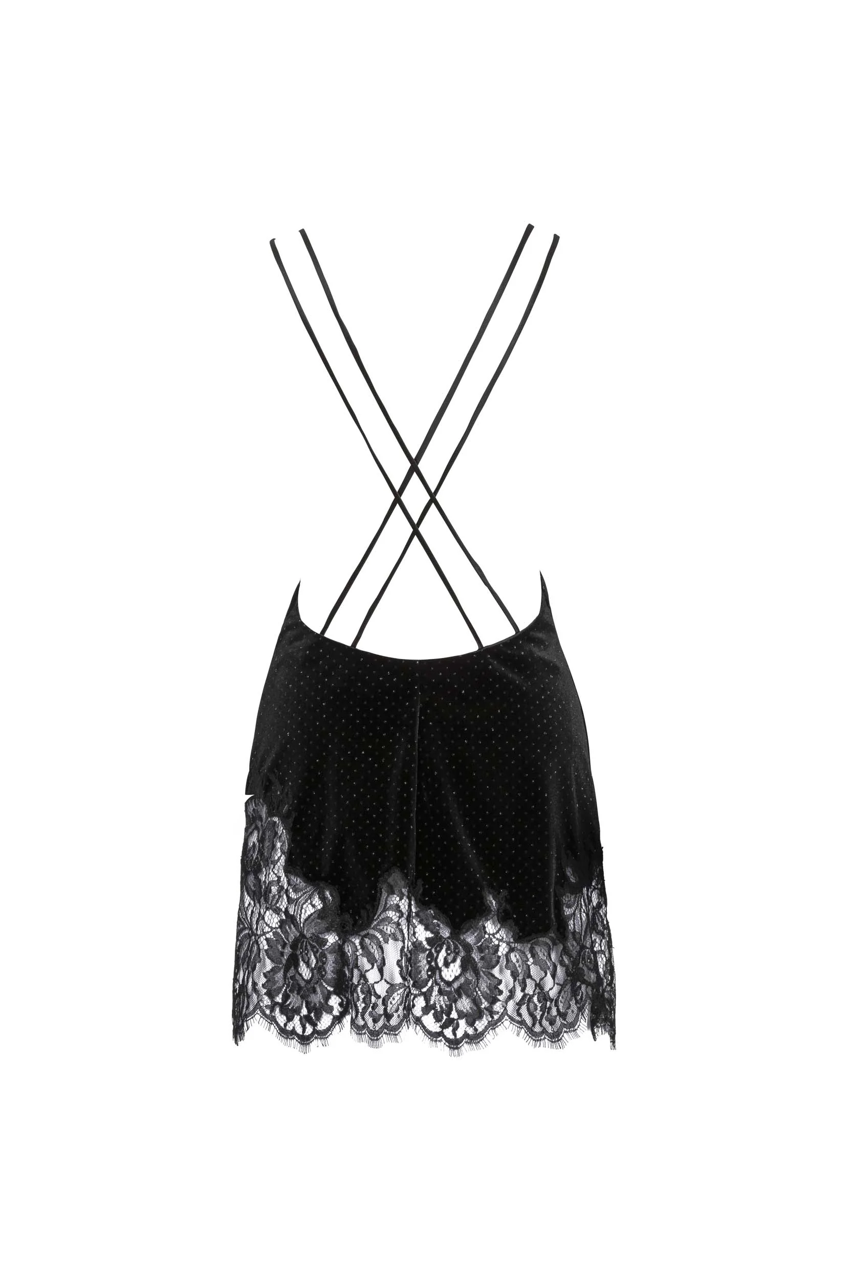 MINI DRESS WITH LACE - Image 6
