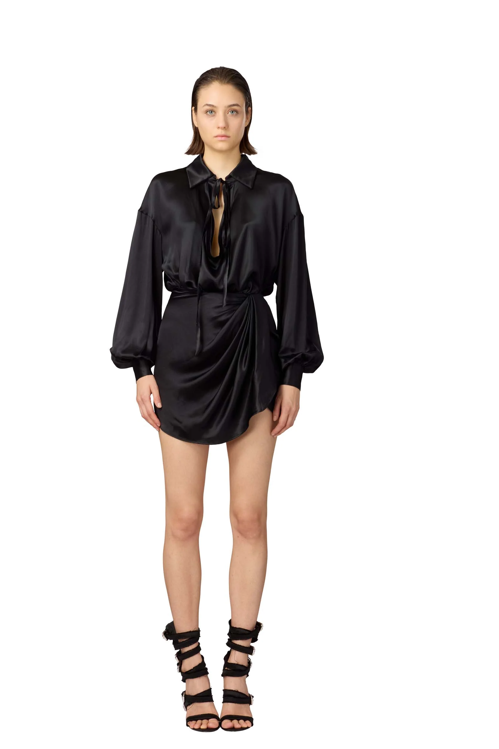 MINI SILK DRESS - Image 3