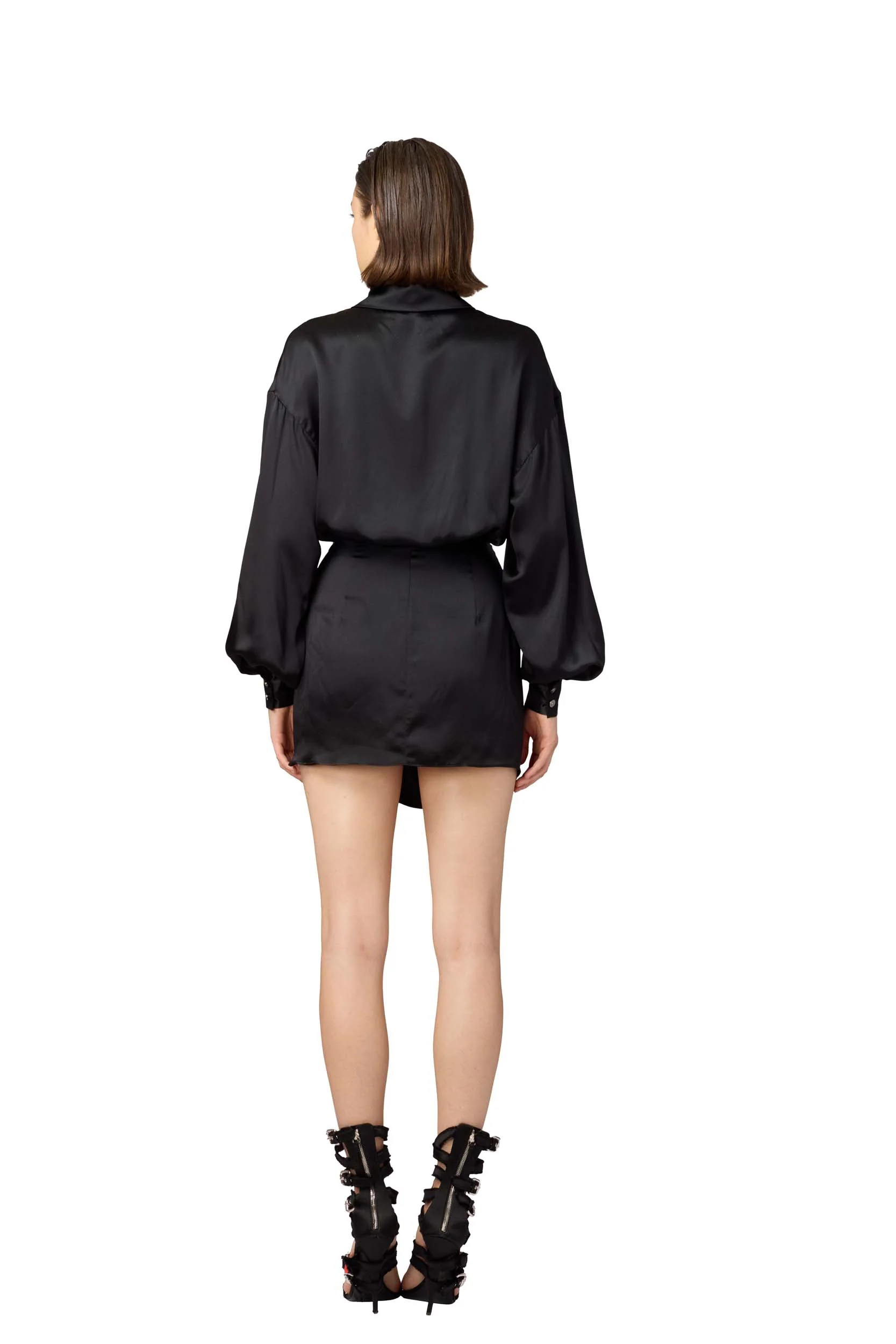 MINI SILK DRESS - Image 4