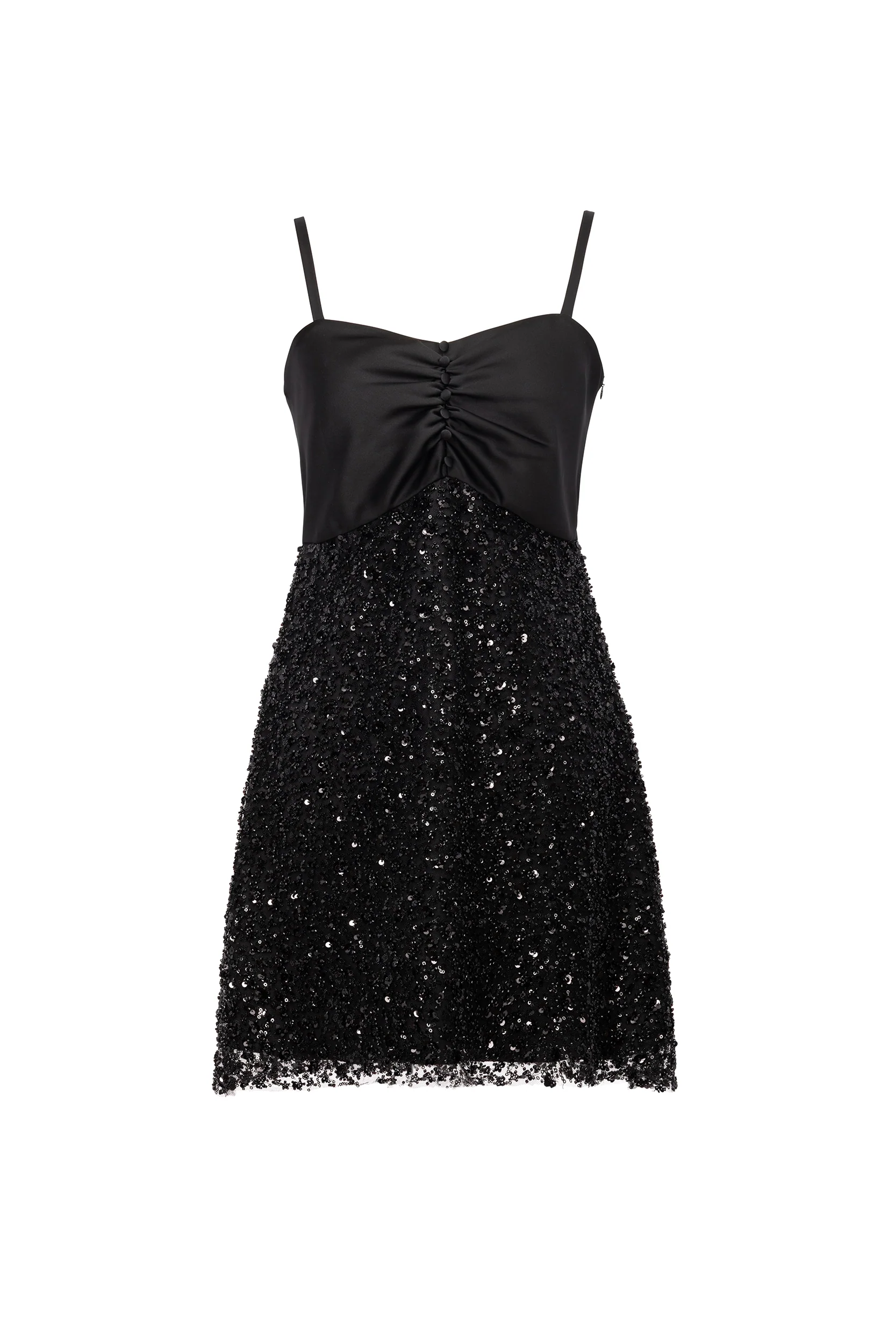 MINI SLIP DRESS WITH BEADS - Image 5