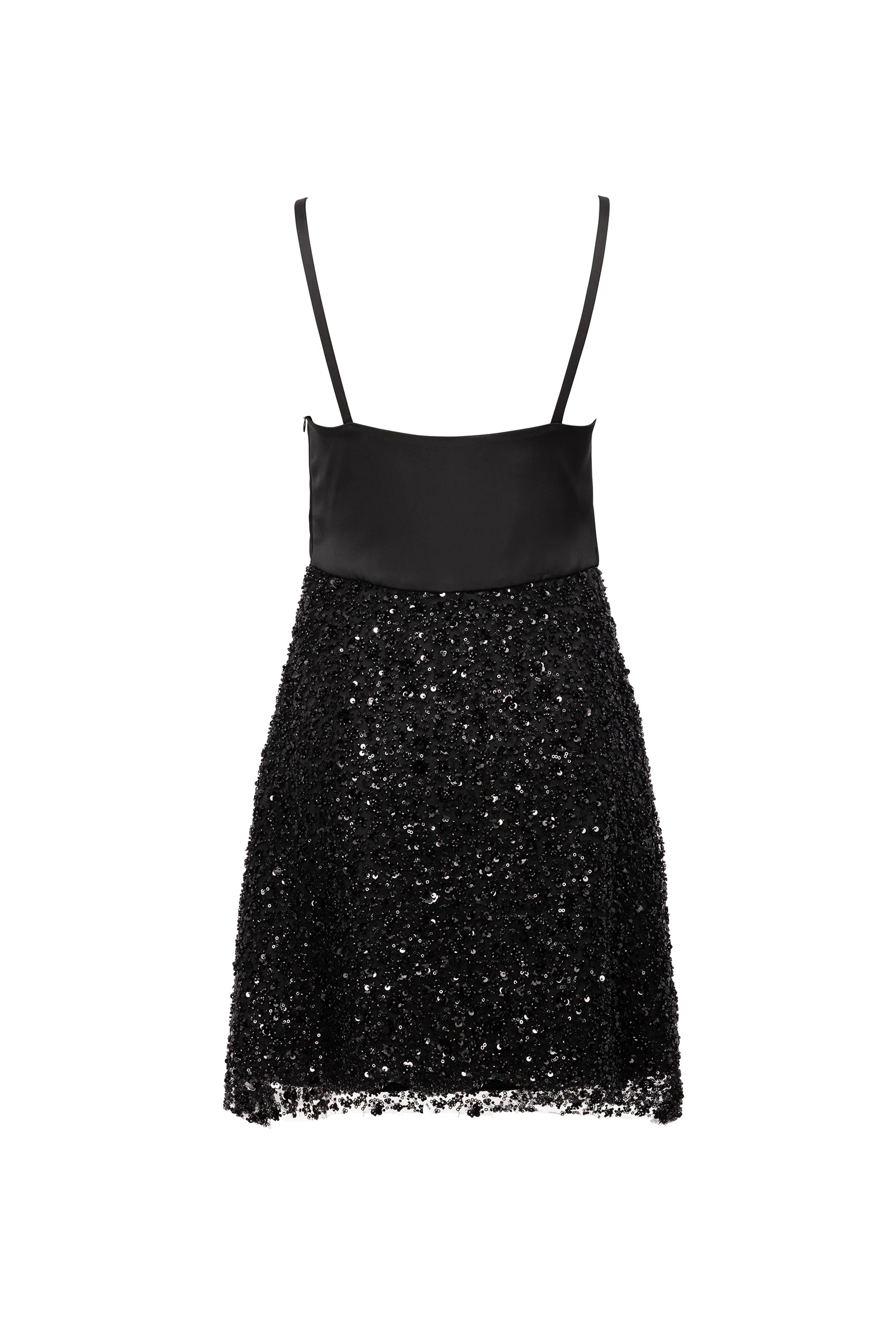 MINI SLIP DRESS WITH BEADS - Image 6