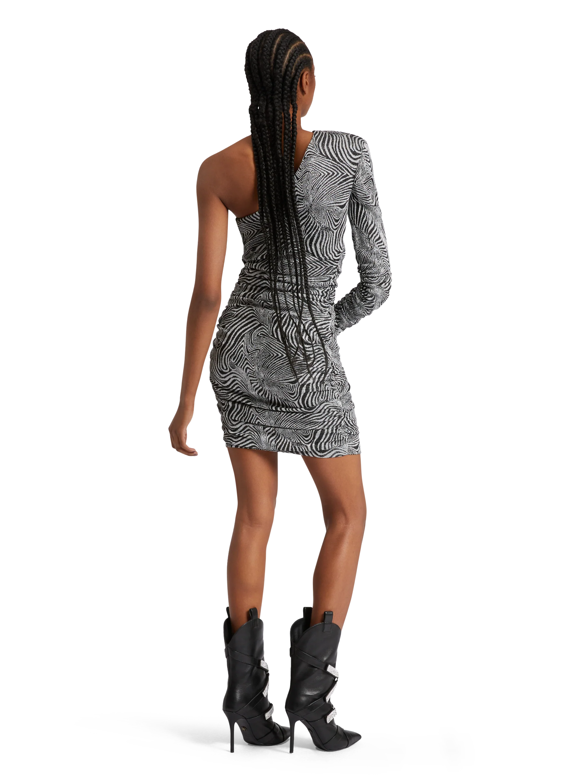 ONE SHOULDER MINI DRESS - Image 6
