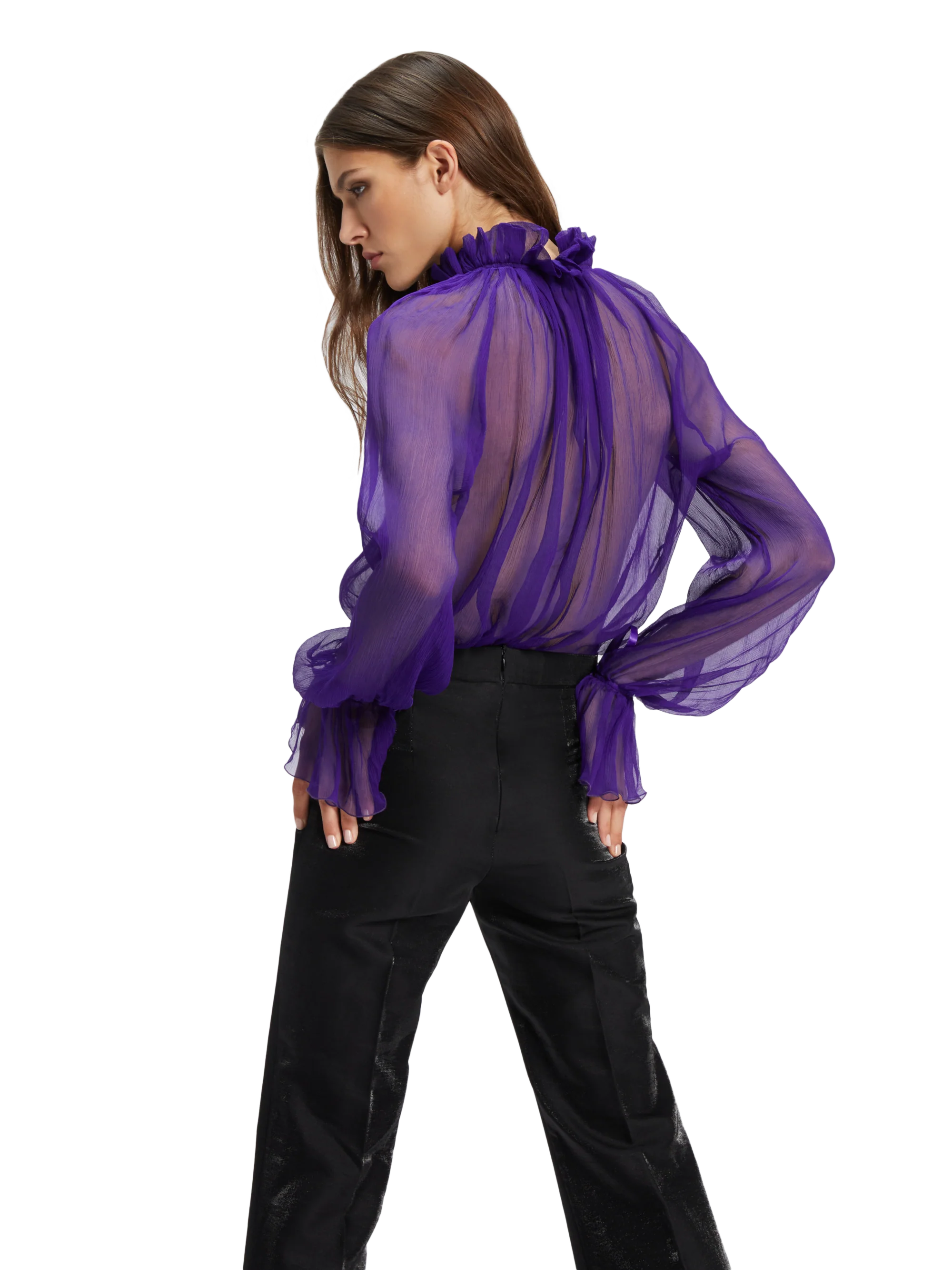 SHEER BLOUSE - Image 6