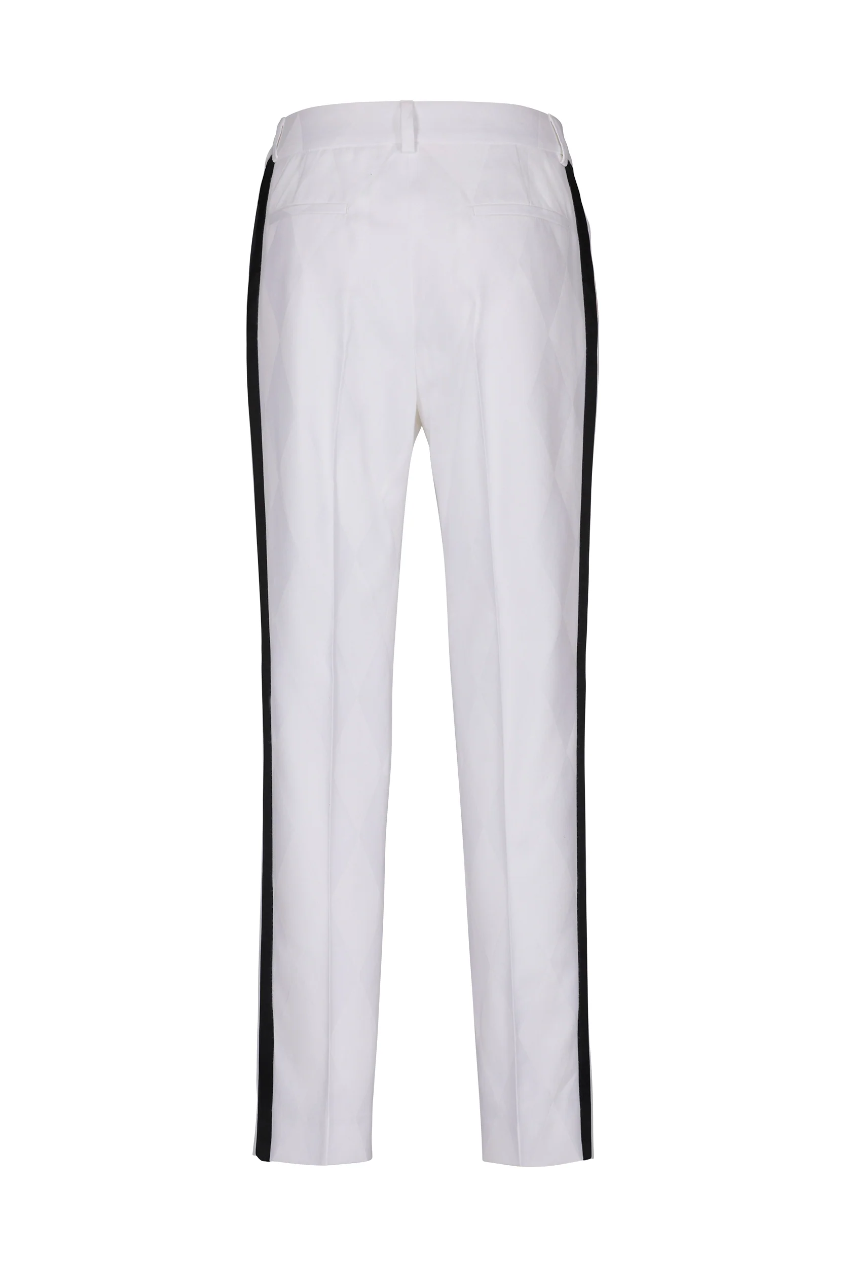 WHITE SLIM TROUSER - Image 5