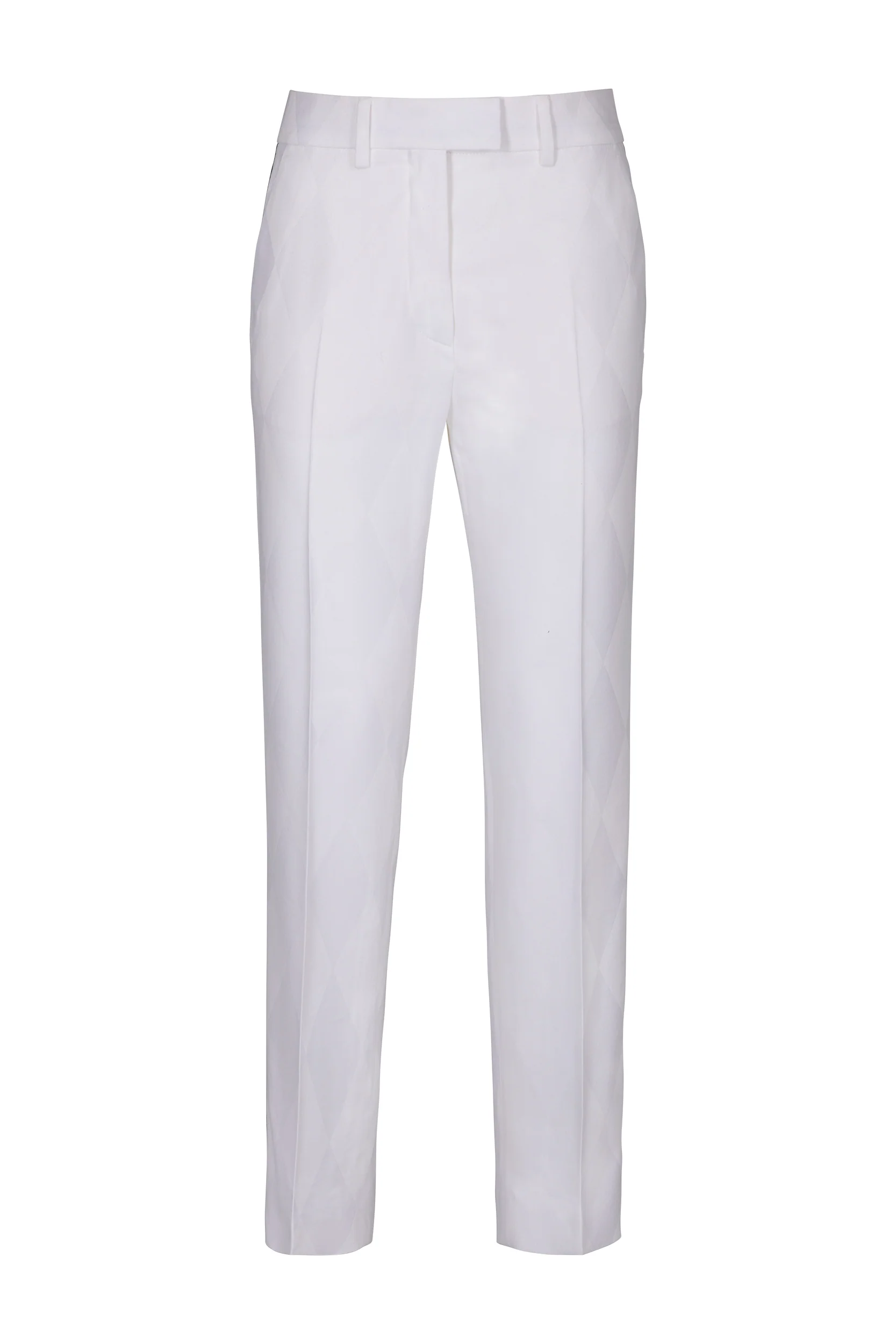 WHITE SLIM TROUSER - Image 6